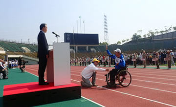 第55回神戸市障害者スポーツ大会（陸上競技）1